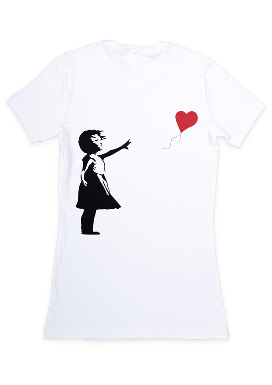 Girl With Balloon T-shirt