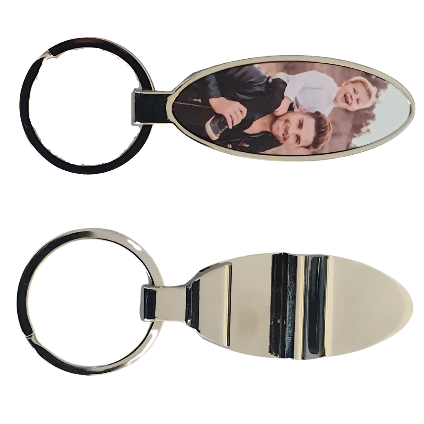 Personalised Photo Bottle Opener Key Ring