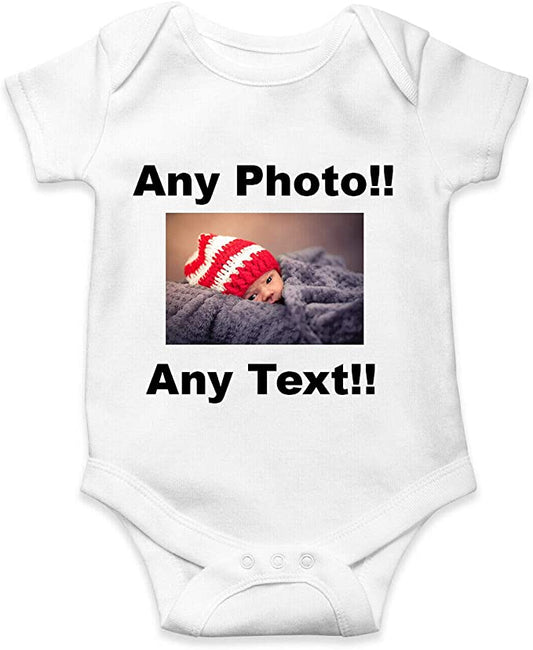 Personalised Photo Baby Vest